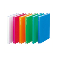 リヒトラブ　クリヤーブック40P　A4S　ブルー　G3102-8　（直送品）