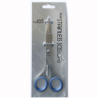 プラス ステンレスハサミ NO.165 ブルー BL 1個（直送品）