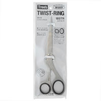 プラス ステンレスハサミ SCー185TR ブラック SC-185TR BK 1個