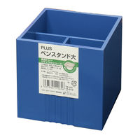 プラス ペンスタンド ブルー TM-402 BL 1個（直送品）