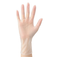 共和　ミリオン プラスチックグローブ No.160　パウダーフリー　Lサイズ　LH-160-L　1箱（100枚入）（使い捨てグローブ）