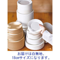 ペーパーウェア 紙皿 ペーパープレート　白　18cm　1セット（300枚：50枚入×6袋）