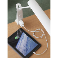 LEDアームライト（クランプタイプ）　ホワイト　AS-751WH　スワン電器