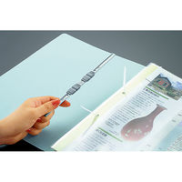 コクヨ クリヤーブック A4S 2穴 ラ-200B 1冊