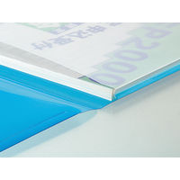 コクヨ クリヤーホルダー<2ポケットワイド> フ-5771LB 1セット(5冊)