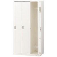 オカムラ VILLAGEロッカー ホワイト 3連3人用 1台（4梱包）