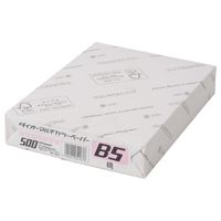 大王製紙　ダイオーマルチカラープリンタ用紙　86404　B5　1冊（500枚入）　桃色