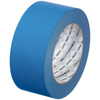 【ガムテープ】 現場のチカラ カラークラフトテープ 青 1箱（50巻入） 幅50mm×長さ50m アスクル  オリジナル