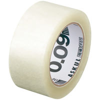 現場のチカラ 重梱包用OPPテープ 0.09mm厚 幅48mm×長さ50m アスクル 1箱（50巻入）  オリジナル