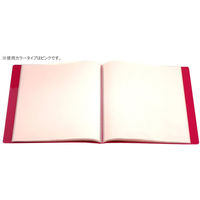 コクヨ　クリヤーブック（ウェーブカット・固定式）　A4タテ20ポケット　緑　ラ-T560G　1冊