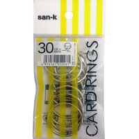 サンケーキコム カードリング No.2 内径30mm 100個(10個入×10袋）