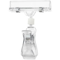 伊藤忠リーテイルリンク　クリップホルダー　ワイドホルダー（クリップ大）　1セット（15個：5個入×3袋）　 オリジナル