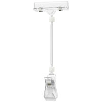 伊藤忠リーテイルリンク　クリップホルダー　ワイドホルダー（クリップ大）　10cmアーム　1セット（15個：5個入×3袋） オリジナル