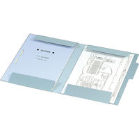 コクヨ 図面個別フォルダー A4 青 セーFF9B 1袋(10枚入)