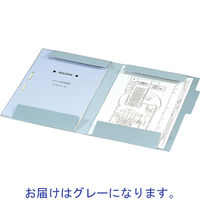 コクヨ 図面個別フォルダー A3 グレー セーFF8M 1袋(10枚入)