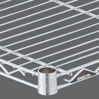 ホームエレクター ワイヤーシェルフ クローム 幅1500×奥行600ｍｍ H2460C1 1枚（取寄品）