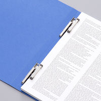 パンチレスファイル　A3タテ　10冊　リヒトラブ　HEAVY DUTY　藍　F369-9