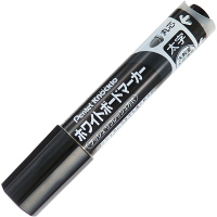 ホワイトボードマーカー ノックル 太字丸芯 黒 10本 ぺんてる