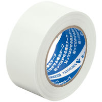 現場のチカラ 貼ってはがせる養生テープ 半透明 幅50mm×長さ50m 寺岡製作所 1セット（150巻入）  オリジナル