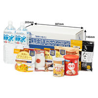 【非常食】東京都葛飾福祉工場　保存食5年セレクトセット（3日分）　1パック　（6セット）