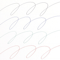 ジェットストリーム 4色ボールペン 0.7mm 油性 透明軸 3本 SXE4-500-07 三菱鉛筆uni ユニ