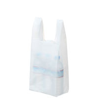 アスクル　レジ袋（乳白）　16号　幅190mm×マチ120mm×縦460mm　1セット（6000枚：1000枚入×6箱）  オリジナル