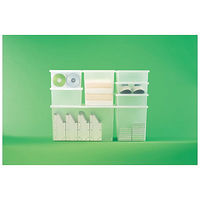 岩崎工業 PP収納ボックス LL クリア ST6033N 1セット（4個：1個×4）