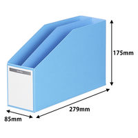 コクヨ ファイルボックス B5E.LCボード フ-457NB 1冊