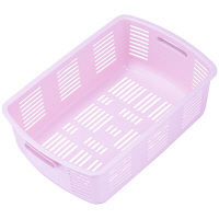 林製作所 脱衣カゴ ピンク YS-L3B-P