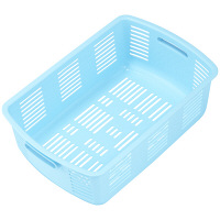 林製作所 脱衣カゴ ブルー YS-L3B-B