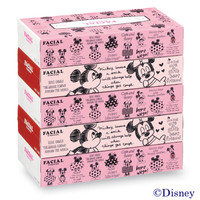 ティッシュペーパー　160組（5箱入）　ディズニーティシューモダン　日本製紙クレシア オリジナル