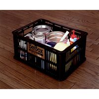 アイリスオーヤマ メッシュコンテナ MC-34L ブラック 1個