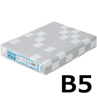 アスクル　カラーペーパー　B5　ブルー　1冊（500枚入）  オリジナル