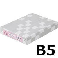 アスクル　カラーペーパー　B5　ピンク　1冊（500枚入）  オリジナル