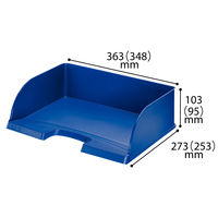 ライツ レタートレー ジャンボブルー A4ヨコ 5219-00-35 アコ・ブランズ・ジャパン