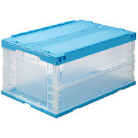 【折りたたみコンテナ】 三甲 「現場のチカラ」 サンクレットオリコンP76B-B 75L 1個  オリジナル