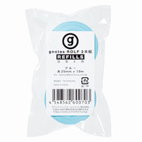 【ロールふせん】gノート　リフィル25　ブルー　1セット（6巻） プリントインフォームジャパン