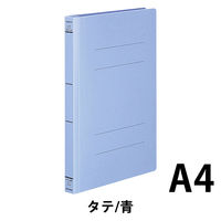 コクヨ　PP製フラットファイル（ワイド）　A4タテ　250枚とじ　背幅30mm　青（ブルー）　フ-HW10NB　10冊