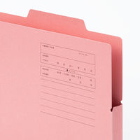 コクヨ 持ち出しフォルダー カラー A4 ピンク A4-CFP 1セット(30冊)