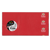 ポレン封筒　A4三つ折 レッド　テープ付 100枚（20枚×5袋） クレールフォンテーヌ