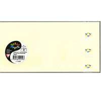 ポレン封筒　A4三つ折 アイボリー　テープ付 100枚（20枚×5袋） クレールフォンテーヌ