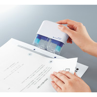 コクヨ ワンパッチスタンプ（2穴） 本体 3個 パンチ穴補強シール タ-PSM20B