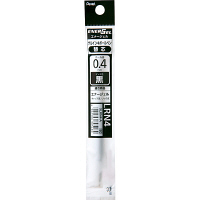 ぺんてる ボールペン替芯 エナージェル単色用 0.4mm 黒 ゲルインク XLRN4-A 1箱（10本入）