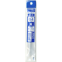 ぺんてる ボールペン替芯 エナージェル単色用 0.4mm 青 ゲルインク XLRN4-C 1箱（10本入）