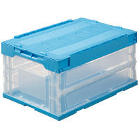 【折りたたみコンテナ】 三甲 「現場のチカラ」 サンクレットオリコンL41B 40L 1セット（5個入×2箱）  オリジナル