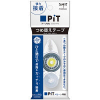トンボ鉛筆【PIT】テープのり　ピットパワーD　詰め替えカートリッジ　PR-IP　1箱（10個入）
