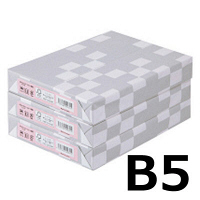 アスクル　カラーペーパー　B5　ピンク　1セット（500枚×3冊入）  オリジナル