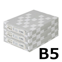 アスクル　カラーペーパー　B5　アイボリー　1セット（500枚×3冊入）  オリジナル