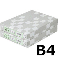 アスクル　カラーペーパー　B4　ライトグリーン　1セット（500枚×2冊入）  オリジナル