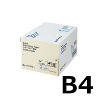 アスクル　カラーペーパー　B4　アイボリー　1箱（500枚×5冊入）  オリジナル